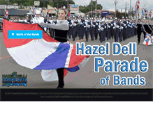 Tablet Screenshot of hazeldellparade.com